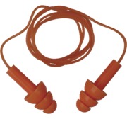 Paires de bouchons d’oreilles réutilisables CONICFIT010 avec cordon PVC